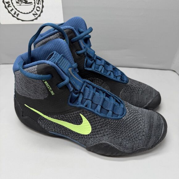 Nike Mens Tawa Wrestling Boxing Athletic Shoe Sz 10 Anthracite CI2952-004 NEW - Picture 11 of 11